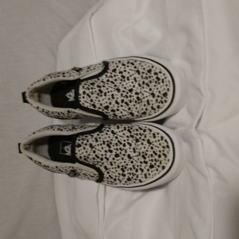Cow print Vans